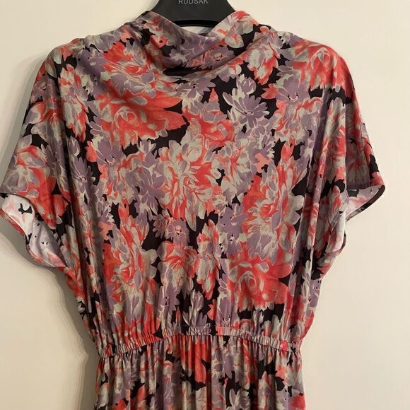 🎉 NWT No. 6 Willa Dress Flame Camellia - Picture 10 of 17